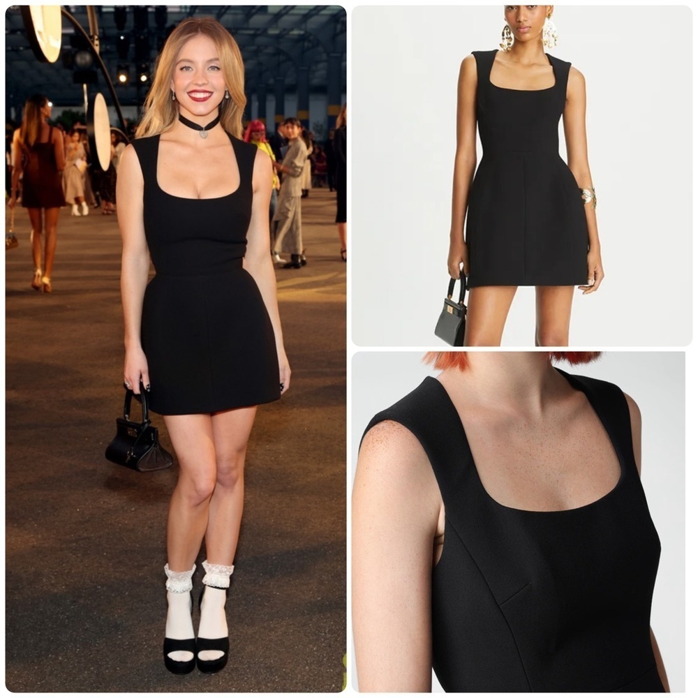 New Tory Burch Wool Fit And Flare Dress